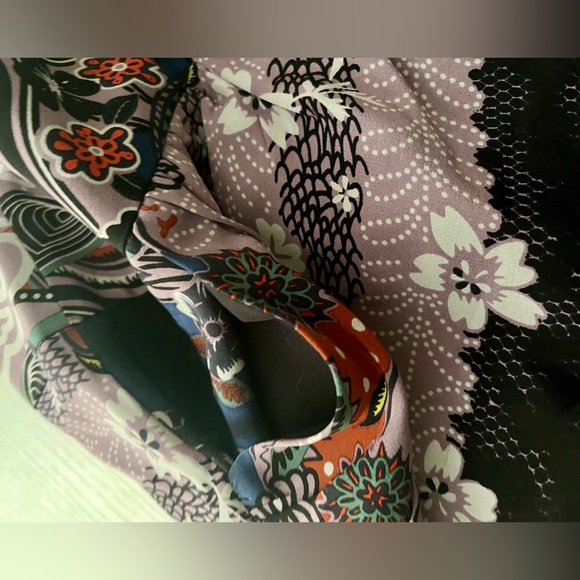 Tibi silk Floral Patterned mini Skirt - Picture 2 of 10